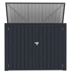 Skure, Garager & Carports^Fornorth Skraldespandsskjul 173x101x131cm, mørkegrå