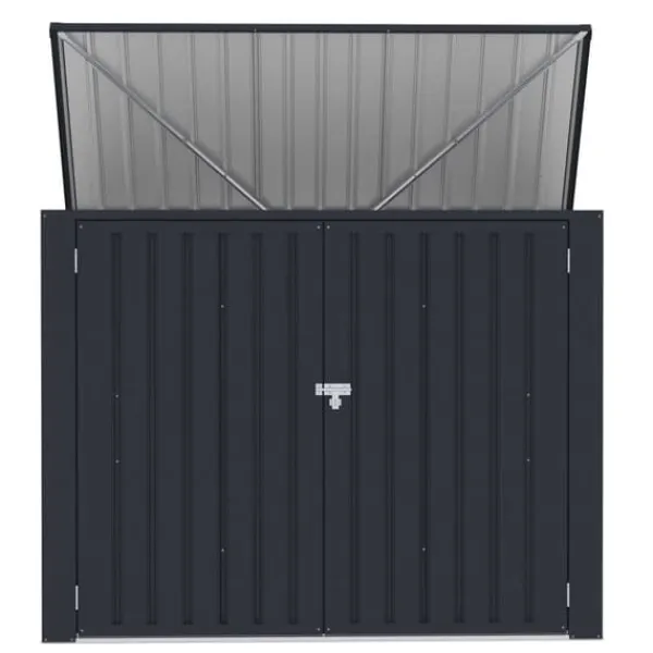Skure, Garager & Carports^Fornorth Skraldespandsskjul 173x101x131cm, mørkegrå