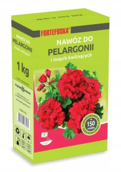Gødningsmidler^FORTEFOSKA GØDNING TIL GERANIUM 1 KG GRANULAT MEGET EFFEKTIV
