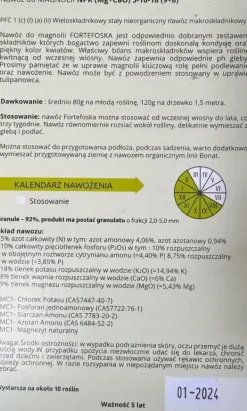 Gødningsmidler^FORTEFOSKA MAGNOLIA GØDNING 1 KG GRANULAT MEGET EFFEKTIV