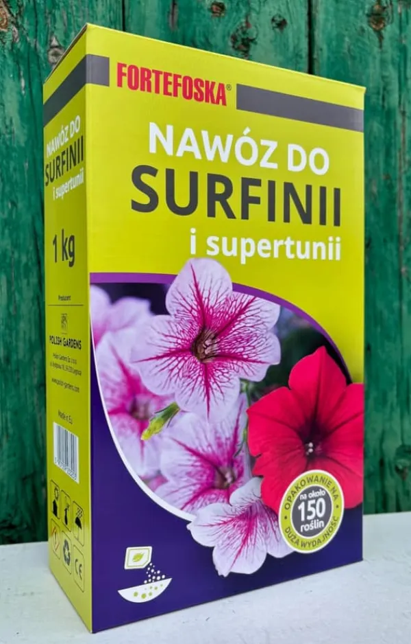 Gødningsmidler^FORTEFOSKA SURFINIA GØDNING 1 KG GRANULAT MEGET EFFEKTIV
