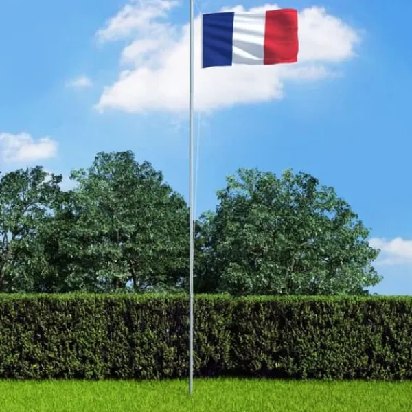 Sale Fransk nationalflag 90x150 cm - Farverigt og holdbart | Størrelse: 90x150 cm Flag & Vindposer