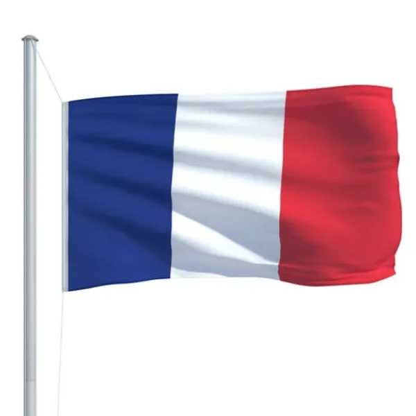 Sale Fransk nationalflag 90x150 cm - Farverigt og holdbart | Størrelse: 90x150 cm Flag & Vindposer