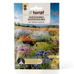 Frø^Frøblanding med vilde blomster til tørre områder - nektarrige blomster til bier og sommerfugle