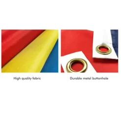 Flag & Vindposer^Färgglad Peace Flag Polyester Pacifist Flagga 90 X 145 cm Peace Banner Flaggor för trädgårdsbalkong utomhus
