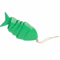 Sale Färgglada Koi Fish Wind Chimes Metallhantverk Utomhus takfot Hängande dekorationer Fish Wind Chime Vinddekoration