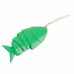 Sale Färgglada Koi Fish Wind Chimes Metallhantverk Utomhus takfot Hängande dekorationer Fish Wind Chime Vinddekoration