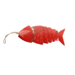Vinddekoration^Färgglada Koi Fish Wind Chimes Metallhantverk Utomhus takfot Hängande dekorationer Fish Wind Chime