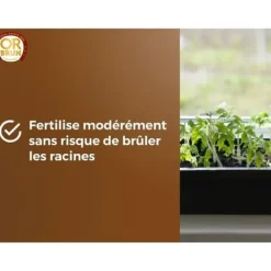 Jord & Sand^Frøjord - BRUN GULD - OBRTSEM6U - 6L - Forbedrer dræning - Optimal vandretention