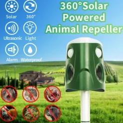 Best Fugleafvisende højttaler - 360° Insektmiddel & Dyreafvisende Middel