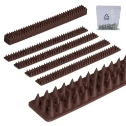Outlet Fugleafvisende pigge, 2x49x4 cm, Brun Insektmiddel & Dyreafvisende Middel