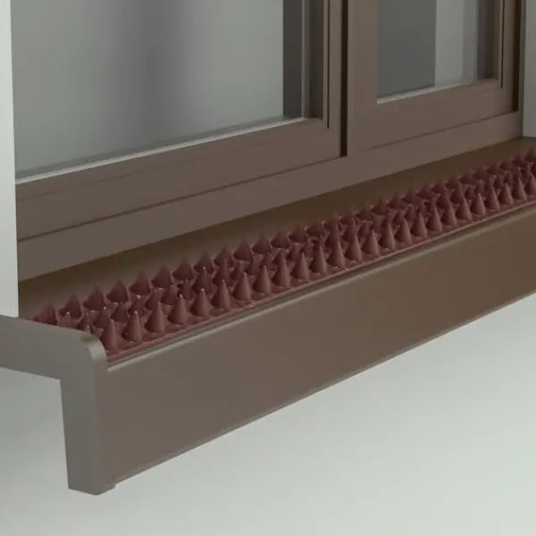 Outlet Fugleafvisende pigge, 2x49x4 cm, Brun Insektmiddel & Dyreafvisende Middel