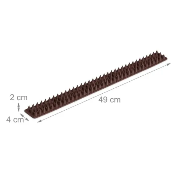 Outlet Fugleafvisende pigge, 2x49x4 cm, Brun Insektmiddel & Dyreafvisende Middel