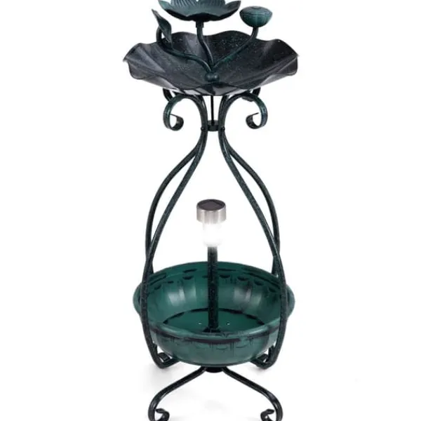 Discount Fuglebad, 12x12x31 cm, Bronze Til Fugle & Småvildt