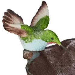 Online Fuglebad, 100x18.5x13 cm, Brun Til Fugle & Småvildt