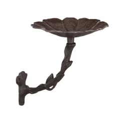 Hot Fuglebad, 20x17x21 cm, Brun, Støbejern Til Fugle & Småvildt