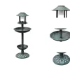 Til Fugle & Småvildt^Fuglebade - Living fuglebad/ foderbræt med solcellelampe