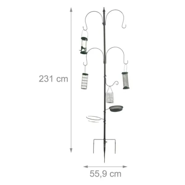 Til Fugle & Småvildt^Fuglebræt, 231x55,9x5 cm, stål