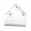 Fuglefoderautomat Gennemsigtig 225 ml 15 × 15 × 6 CM Til Fugle & Småvildt