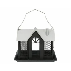 Clearance Fuglefoderautomat Sort 2 L 26 x 19 x 19 cm Til Fugle & Småvildt