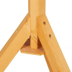 Online Fuglefoderbræt med stativ, 137x66x59 cm, Natur Grøn Til Fugle & Småvildt