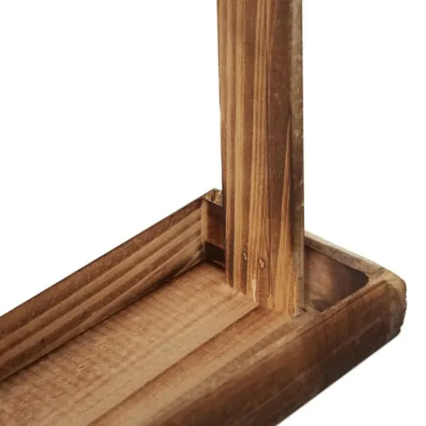 Hot Fuglefoderbræt, Træ, 16.5x21x8 cm, Brun Til Fugle & Småvildt