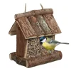Outlet Fuglefoderbræt, Træ, 17x15x12 cm, Natur Til Fugle & Småvildt