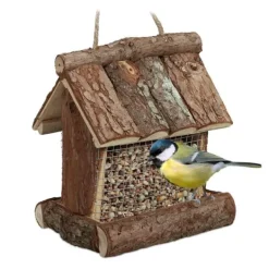 Outlet Fuglefoderbræt, Træ, 17x15x12 cm, Natur Til Fugle & Småvildt