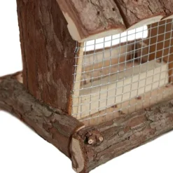 Outlet Fuglefoderbræt, Træ, 17x15x12 cm, Natur Til Fugle & Småvildt
