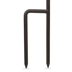 Til Fugle & Småvildt^Fuglefoderbræt, 115x15x16 cm, Brun, Støbejern