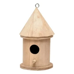 Til Fugle & Småvildt^Fuglehus i Træ - 15.5 x 7.5 cm