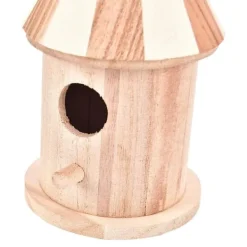 Til Fugle & Småvildt^Fuglehus i Træ - 15.5 x 7.5 cm