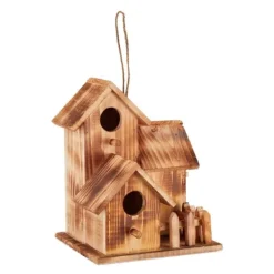 Discount Fuglehus Sæt, 34x20x19 cm, Natur Til Fugle & Småvildt