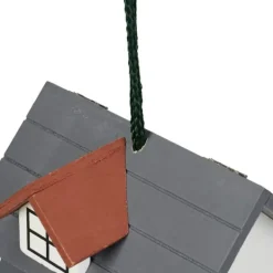 Til Fugle & Småvildt^Fuglehus, 23x18x18 cm, Flerfarvet, Træ
