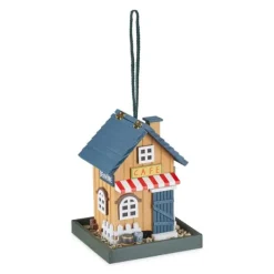 Til Fugle & Småvildt^Fuglehus, 18x18x23,5 cm, Flerfarvet, Træ