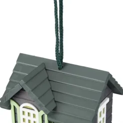 Til Fugle & Småvildt^Fuglehus, 18x18x23,5 cm, Flerfarvet, Træ