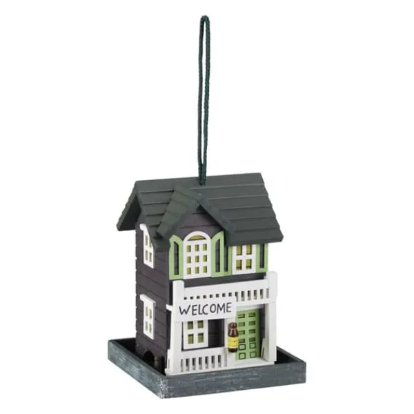 Til Fugle & Småvildt^Fuglehus, 18x18x23,5 cm, Flerfarvet, Træ