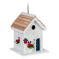 Outlet Fuglehus, 23.5x18x18 cm, Hvid Til Fugle & Småvildt