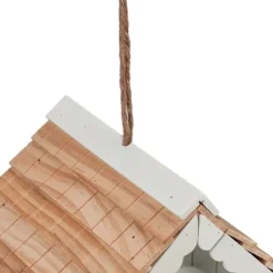 Outlet Fuglehus, 23.5x18x18 cm, Hvid Til Fugle & Småvildt