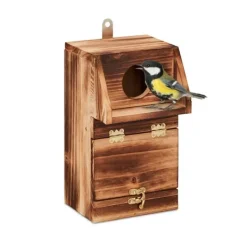 Til Fugle & Småvildt^Fuglekasse, 24,5x14x14 cm, Natur