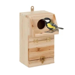 Til Fugle & Småvildt^Fuglekasse, 24,5x14x14 cm, Natur