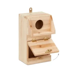 Til Fugle & Småvildt^Fuglekasse, 24,5x14x14 cm, Natur