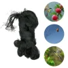 Outlet Fuglenet - Beskyttelsesnet - 30×15 m - Maskestørrelse 5 cm - Polyester - Til frugttræer, have og frugtplantage - Sort Haveduge