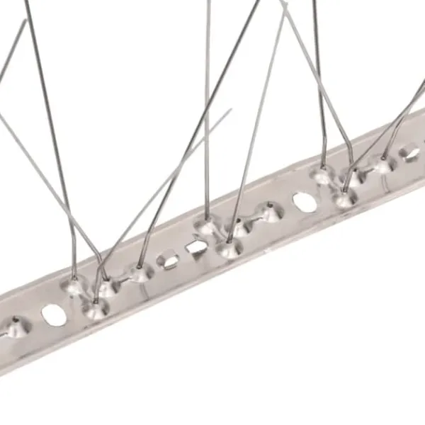 New Fuglepigge sæt med 100 stk. - Effektiv beskyttelse mod ubudne gæster | Materiale: Rustfrit stål | Størrelse: 10 m Insektmiddel & Dyreafvisende Middel