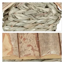 Til Fugle & Småvildt^Fuglerede, 20x13,5x16 cm, Natur
