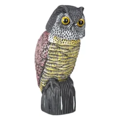 Outlet Fugleskræmsel Ugle Dekoration, 38x16x18 cm, Sort Insektmiddel & Dyreafvisende Middel