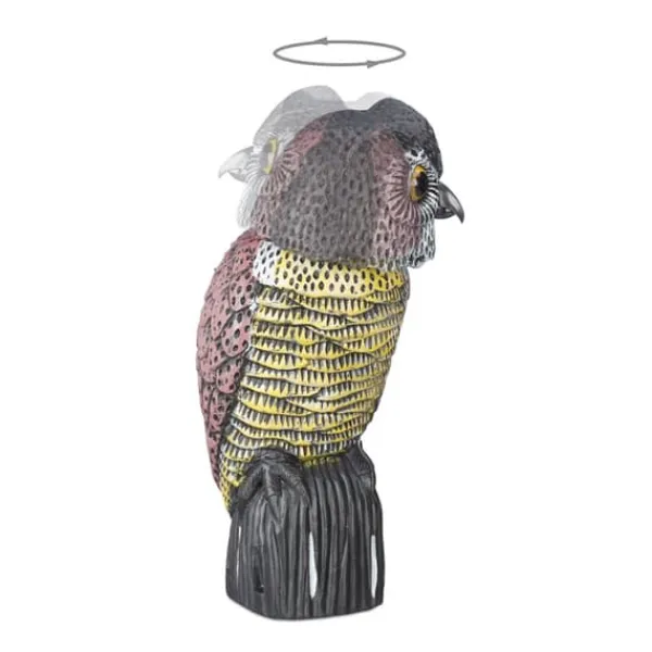 Outlet Fugleskræmsel Ugle Dekoration, 38x16x18 cm, Sort Insektmiddel & Dyreafvisende Middel