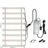 Kit Til Plante- & Urtedyrkning^Fuldspektret LED vækstlys, dæmpbart, aluminium + PC,200W
