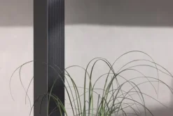 Online FURNLUX UDENDØRS PERGOLA LAZIO GRÅ & SORT 295 CM Buer, Spalier, Lysthuse Uden Tag
