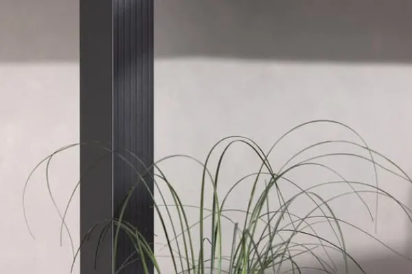 Online FURNLUX UDENDØRS PERGOLA LAZIO GRÅ & SORT 295 CM Buer, Spalier, Lysthuse Uden Tag
